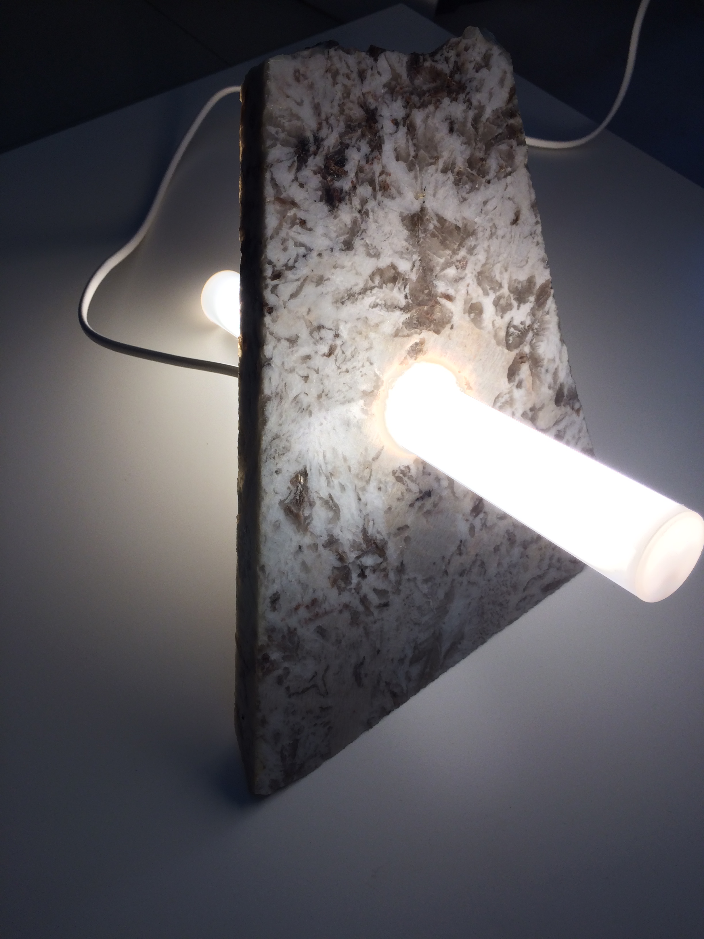 Lampa, veioza de masa, birou, “Stickstone” - Image 2